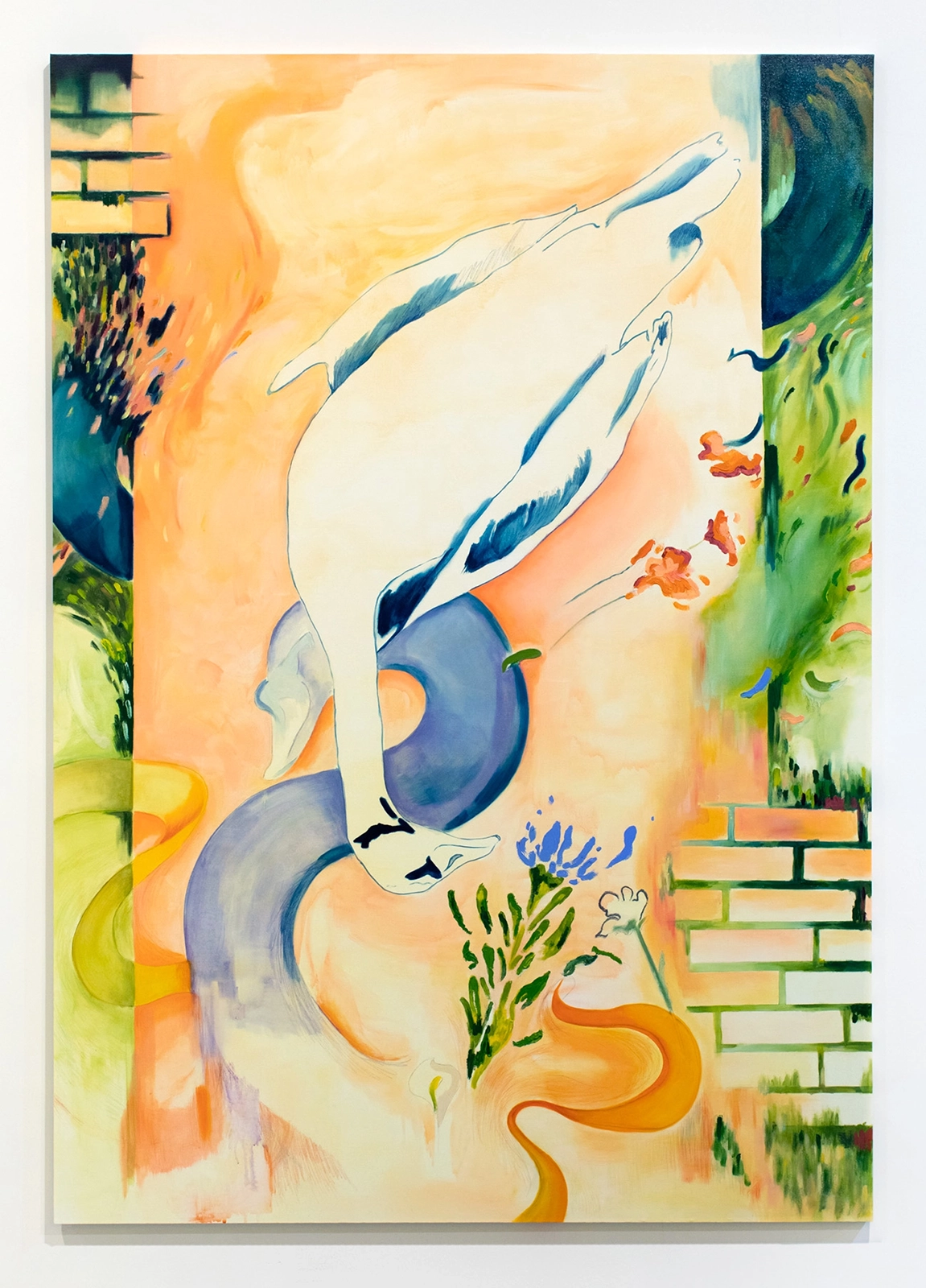 Sequence III (Jacaranda), 2023, oil on canvas 