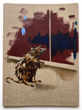 Stendhal, 2024, oil on linen 