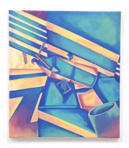 Suspend Gravity (Caffeined Dreams), 2020, oil on canvas 