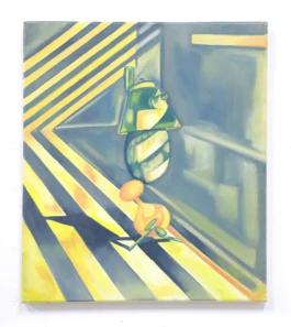 Suspend Gravity (Ordinary Accumulation), 2020, oil on canvas 