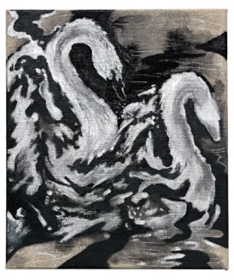 Fellow Citizens, 2024, oil on linen 