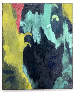 Sightseeing, 2024, oil on linen 